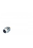 86 0232 0000 00012 M12-A female panel mount connector